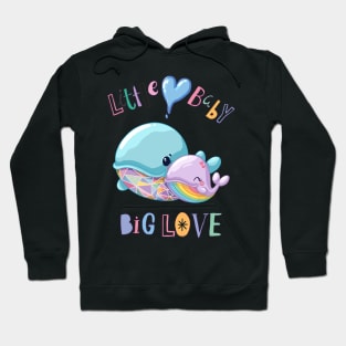 Little baby big love Hoodie